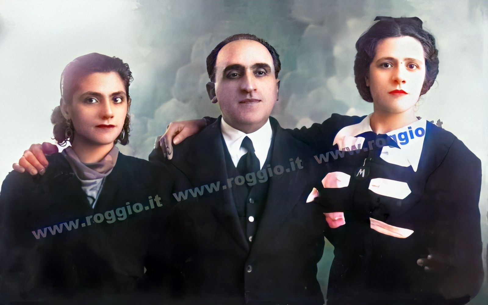 193? - Catania: Roggio Carmelina, Roggio Enrico e Roggio Maria 